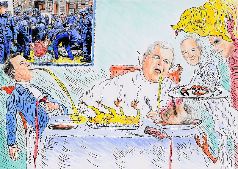 Gluttony (after Ensor)